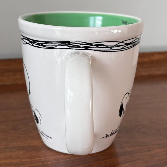 Hallmark Peanuts Charlie Brown and Snoopy Mug Take A Little Time to Unwind 2010 - Picture 5 of 11